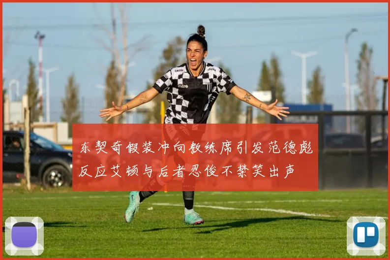东契奇假装冲向教练席引发范德彪反应艾顿与后者忍俊不禁笑出声